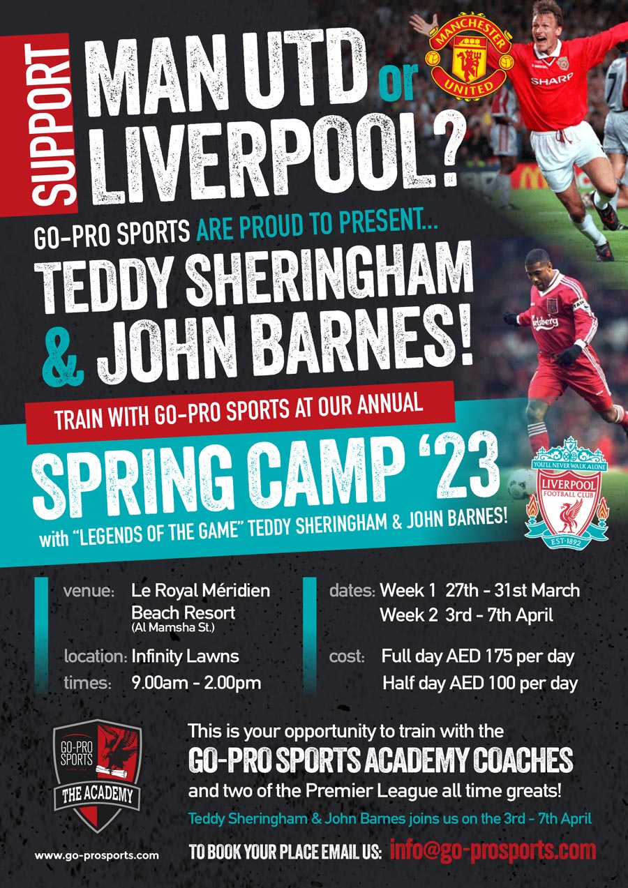 Camp GOPRO SPORTS FOOTBALL ACADEMY DUBAI